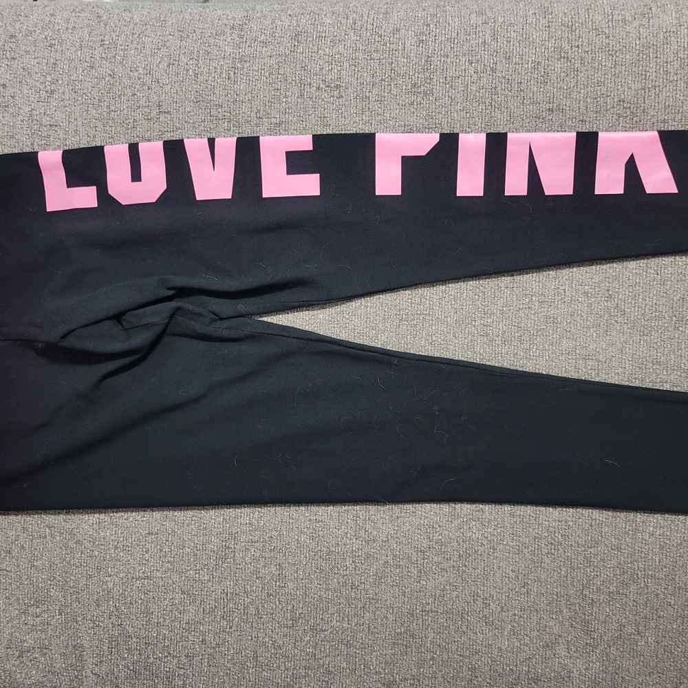 Victoria's Secret PINK - Black and Pink Leggings